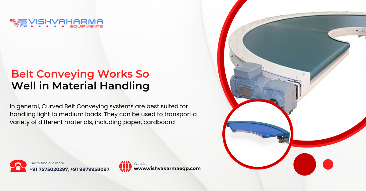 Belt Conveying Works So Well in Material Handling