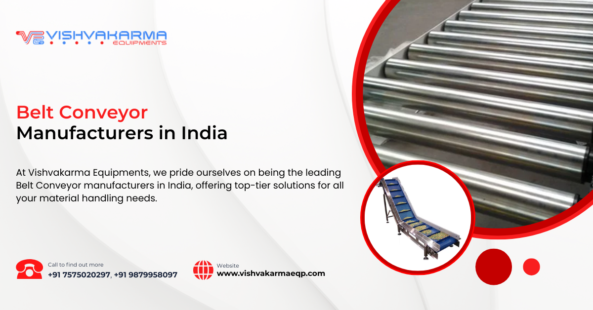 Belt Conveyor manufacturers in India