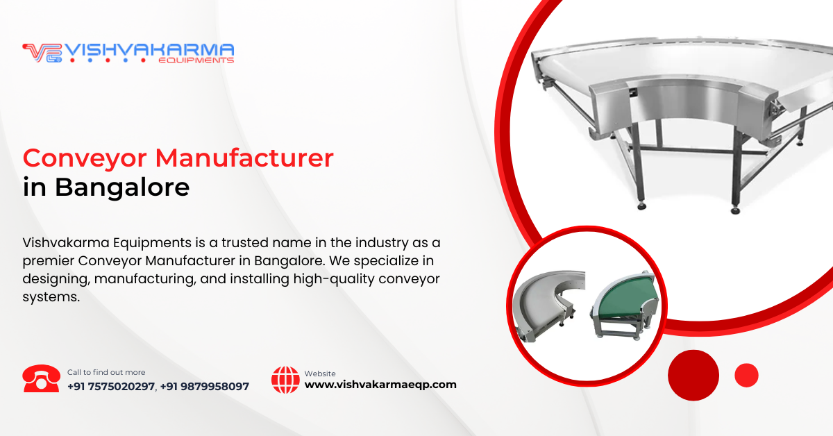 Conveyor Manufacturer in Bangalore