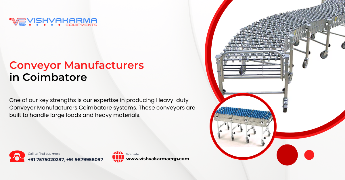 Conveyor Manufacturers in Coimbatore