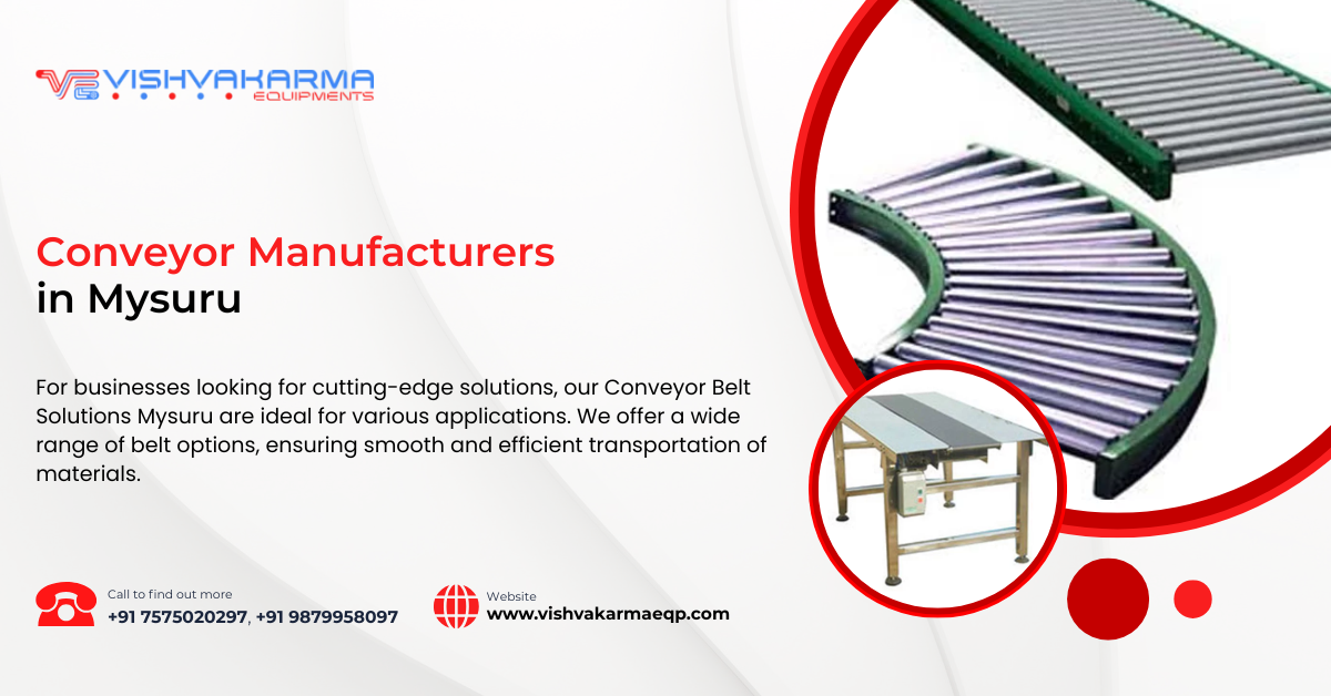 Conveyor Manufacturers in Mysuru