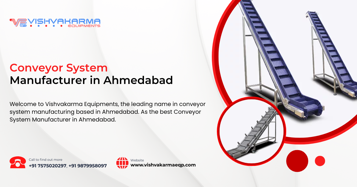 Conveyor System Manufacturer in Ahmedabad