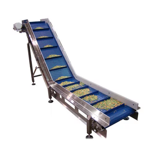 Modular Plastic Inclined / Declined Conveyor