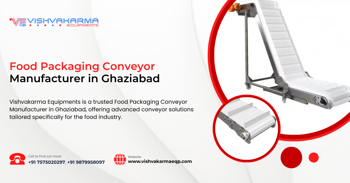 Food Packaging Conveyor Manufacturer Ghaziabad