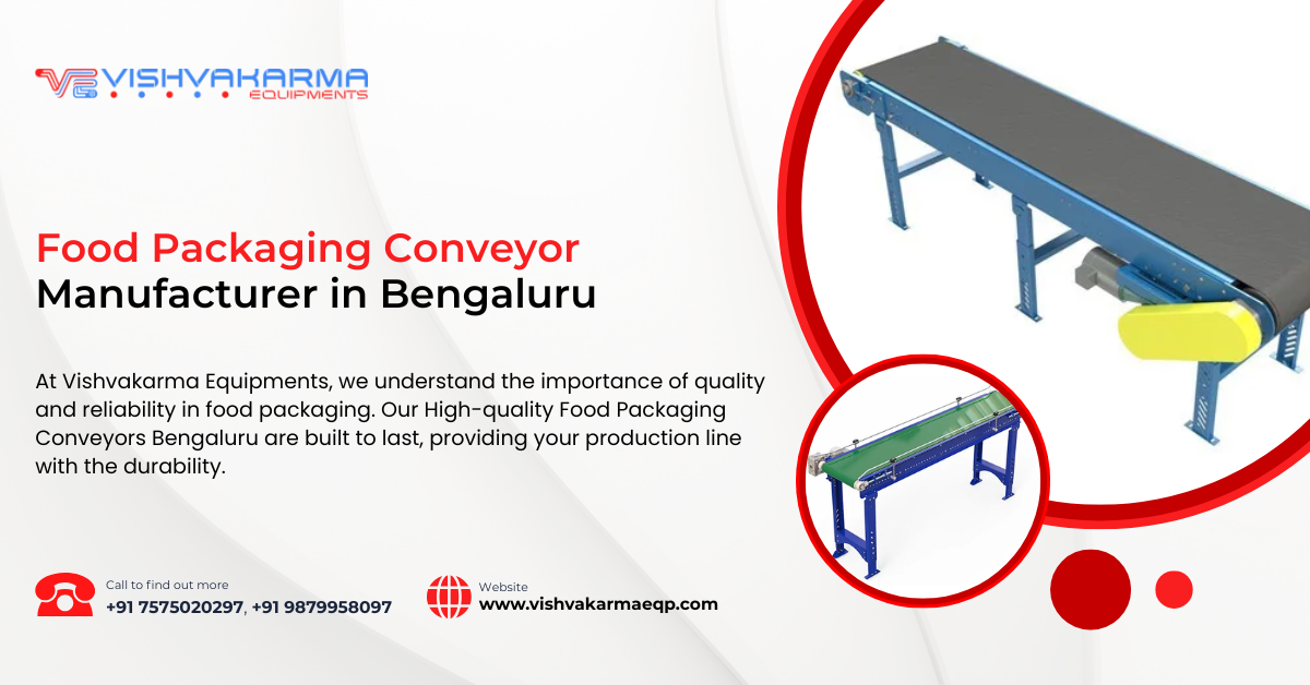 Food Packaging Conveyor Manufacturer in Bengaluru