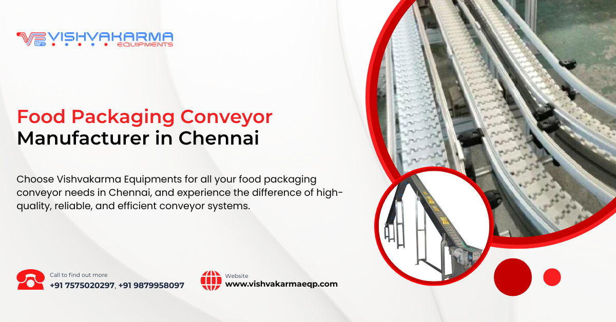 Food Packaging Conveyor Manufacturer in Chennai