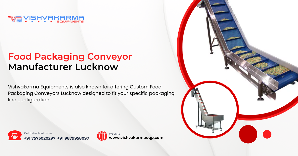 Food Packaging Conveyor Manufacturer Lucknow