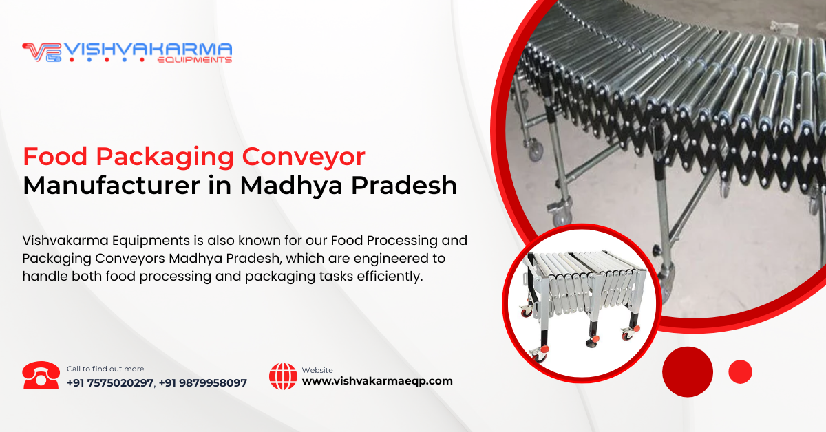 Food Packaging Conveyor Manufacturer Madhya Pradesh