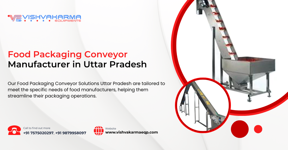Food Packaging Conveyor Manufacturer Uttar Pradesh