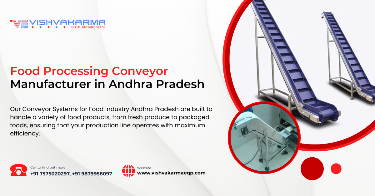 Food Processing Conveyor Manufacturer in Andhra Pradesh