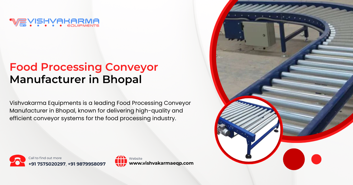 Food Processing Conveyor Manufacturer in Bhopal