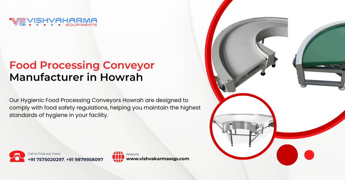 Food Processing Conveyor Manufacturer in Howrah
