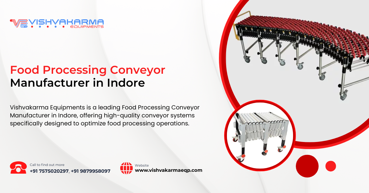 Food Processing Conveyor Manufacturer in Indore