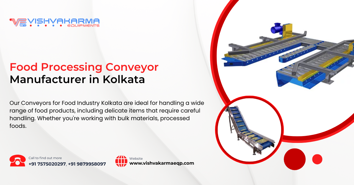 Food Processing Conveyor Manufacturer in Kolkata