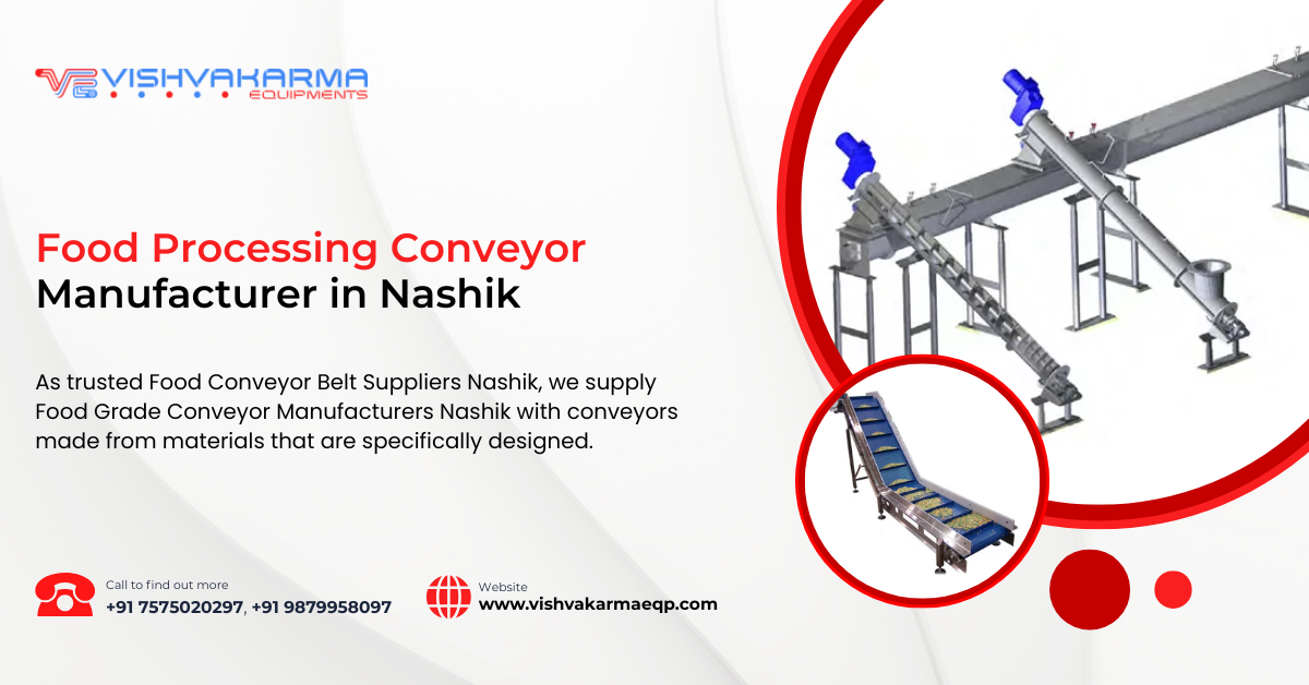 Food Processing Conveyor Manufacturer in Nashik