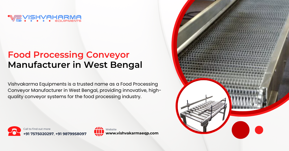 Food Processing Conveyor Manufacturer in West Bengal