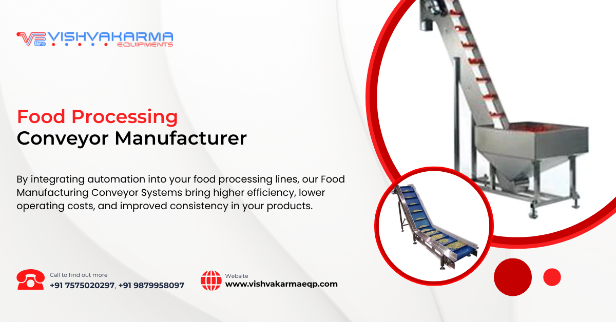 Food Processing Conveyor Manufacturer