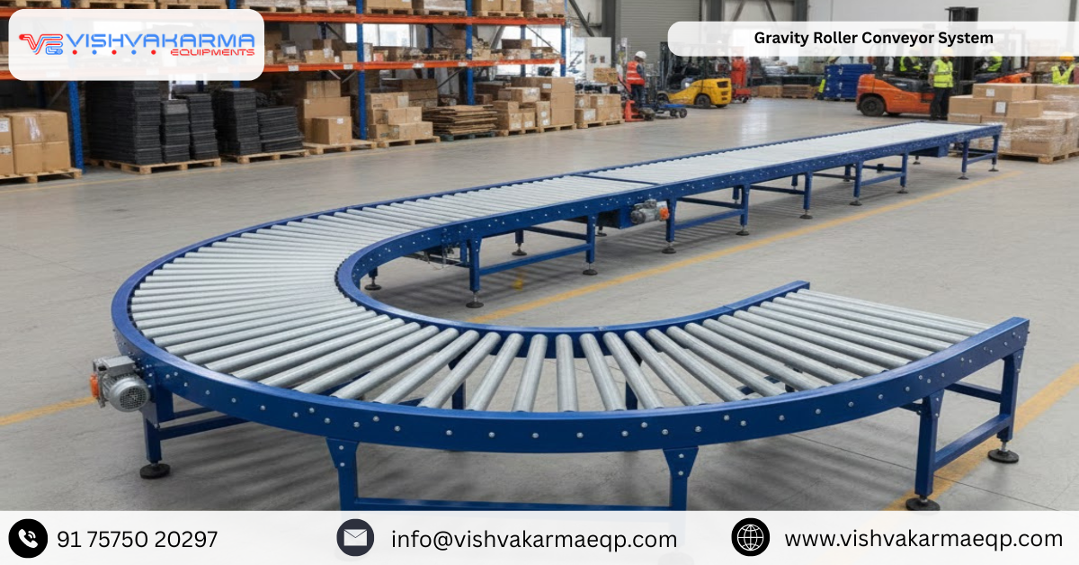 Gravity Roller Conveyor System