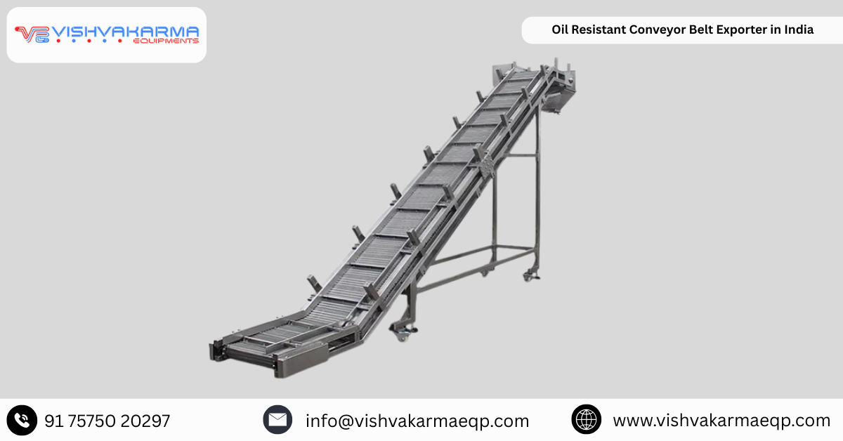 Oil Resistant Conveyor Belt Exporter in India