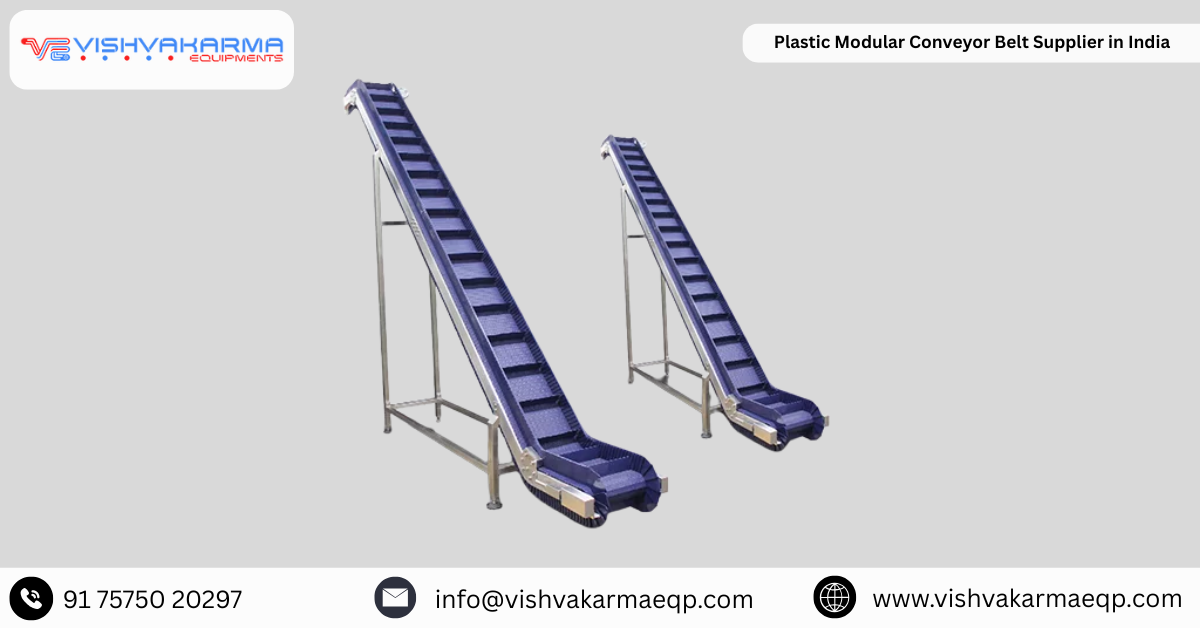 Plastic Modular Conveyor Belt Supplier in India
