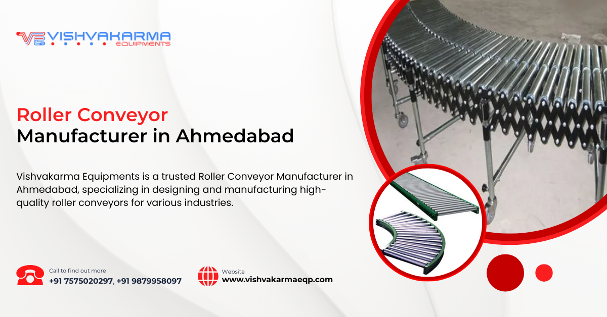 Roller Conveyor Manufacturer in Ahmedabad