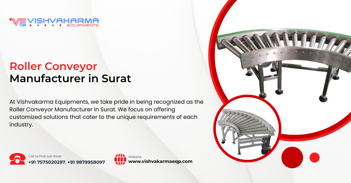 Roller Conveyor Manufacturer in Surat
