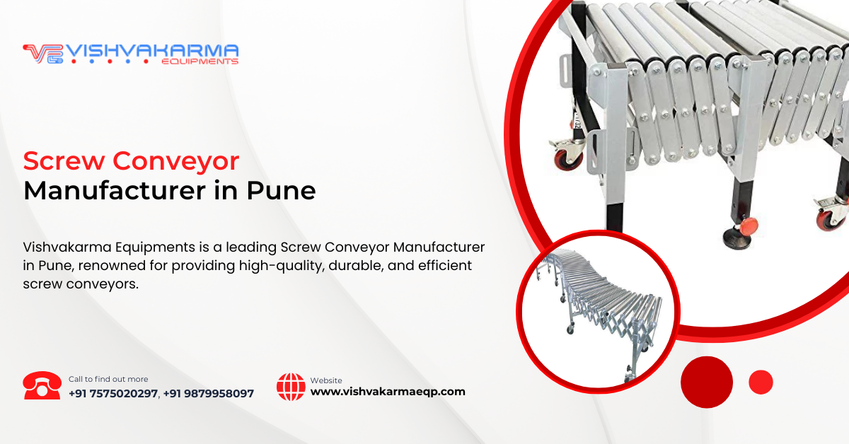 Screw Conveyor Manufacturer in Pune
